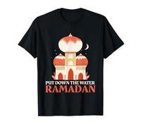 Metdown The Water Fasting Musulman Humour Ramadan Month T-Shirt
