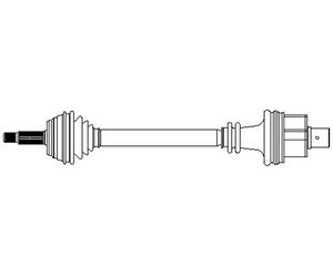 Metelli 17-0398 Arbre de Transmission