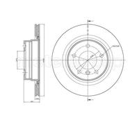 METELLI 2x Disque Ø300mm Arrière Ventilé pour BMW 1er 116i 118i 3er Touring