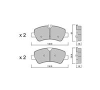 metelligroup 22-0991-0 - Made in Italy - Plaquettes de Frein