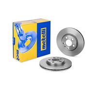 metelligroup 23-0402 Disque de Frein, Kit Composé de 2 Disques de Frein, Pièces de Rechange Pour Voitures, Certificat ECE R90