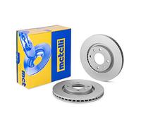 metelligroup 23-0555C Disque de Frein Recouvert, Kit Composé de 2 Disques de Frein, Pièces de Rechange Pour Voitures, Certificat ECE R90