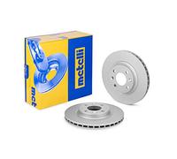 metelligroup 23-1504C Disque de Frein Recouvert, Kit Composé de 2 Disques de Frein, Pièces de Rechange Pour Voitures, Certificat ECE R90
