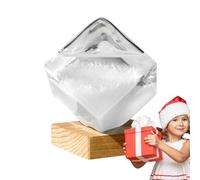 Météo Baromètre Storm Glass - Cube de bouteille moniteur pour les rapports météorologiques | Ornement domestique décoratif de bureau, décor pour prédire les changements météorologiques, décorations