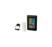 BRESSER Meteo NBF Couleur DCF Station météo noire