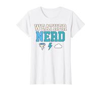 Météo Nerd Tornado Storm Meteorology Forecast G rt T-Shirt Graphique avec Valeur