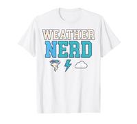 Météo Nerd Tornado Storm Meteorology Forecast G rt T-Shirt Graphique avec Valeur