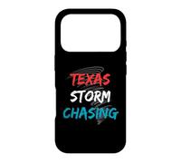 Météo Texas Storm Chasing Rouge Blanc Bleu Nuages Tornades Coque pour iPhone 17 Pro
