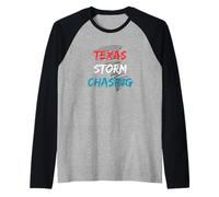 Météo Texas Storm Chasing Rouge Blanc Bleu Nuages Tornades Manche Raglan