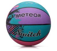 meteor Ballon de Basket-Ball Layup Taille 4 5 7 Jeunesse Femmes Hommes Idéal pour Les Mains des Enfants Ballon de Basket-Ball idéal pour l'entraînement Enfants Extérieur Intérieur