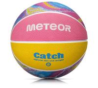 meteor Ballon de Basket-Ball Layup Taille 4 5 7 Jeunesse Femmes Hommes Idéal pour Les Mains des Enfants Ballon de Basket-Ball idéal pour l'entraînement Enfants Extérieur Intérieur