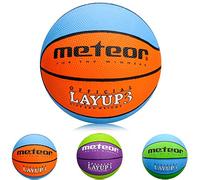 meteor Ballon de Basket Tailles 1 3 et 4 Mini Ballon Idéal pour Les matchs d'entraînement en intérieur et en extérieur