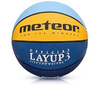 meteor Ballon de Basket Tailles 1 3 et 4 Mini Ballon Idéal pour Les matchs d'entraînement en intérieur et en extérieur