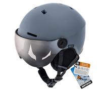 meteor Casque de Ski avec Visière Intégrée - pour Hommes Femmes et Jeunesse - Helmet Snowboard Professionnel de Sports de Neige
