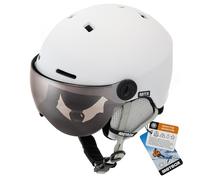 meteor Casque de Ski avec Visière Intégrée - pour Hommes Femmes et Jeunesse - Helmet Snowboard Professionnel de Sports de Neige