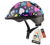 meteor® Casque de vélo pour Enfant - Casque de vélo sûr - Casque de Scooter - Casque de vélo pour VTT, Roller, BMX - Casque de vélo pour Enfant
