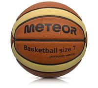 meteor® Cellular Pro Ballon de Basket-Ball pour Enfant Taille # 5, 6, 7, idéal pour Les Mains des Enfants, idéal pour la Formation de Basketball Souple avec Surface adhérente (#7, Cellular)