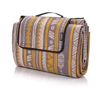 Meteor - Couverture de pique-nique imperméable et résistante au sable - Grand tapis d’extérieur pliable avec poignée de transport - Accessoire de voyage lavable