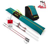 meteor Ensemble de Sacs à Skis - Sac à Skis 180 cm et Sac à Chaussures de Ski ventilé - déperlant, Parfait pour Les Sports d'hiver et Les Vacances au Ski - Ensemble Complet