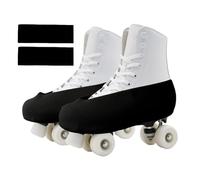 Meteor Lot de 2 housses pour bottes de skate en polyester et élasthanne avec grand protecteur élastique de 85 g, absorption de serviette douce et augmente la protection pour le patinage artistique et