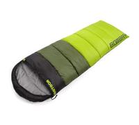 meteor Sac de Couchage Adulte rectangulaire 3 Saisons Chaud Camping 2en1 | à capuche - imperméable - léger - fermeture éclair anti-blocage
