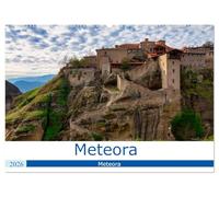 Meteora - Dem Himmel so nah (Wandkalender 2026 DIN A2 quer), CALVENDO Monatskalender: Die Meteora Klöster bei Kalambaka