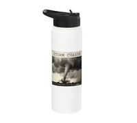 Météorologie de Storm Chasing Météorologue de Tornado Chaser Stainless Steel Insulated Water Bottle