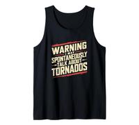 Météorologue Humour Tornade Passion Météo Débardeur