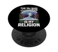 Meteorology Humor 18z NAM Run is My Religion PopSockets PopGrip Adhésif
