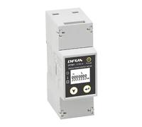 Meter DFUN V-TAC Monophasé Compteur Bidirectionnel Blanc LCD Classe 1 5(63)A