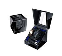 Meter Shaker for Men and Women à Enrouleur Montre Automatique, 5 Modes Rotation avec Moteur Silencieux, boîte d'affichage de Rangement sur Les des Montres en Bois