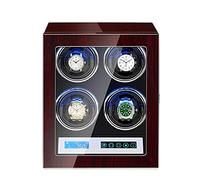 Meter Shaker for Men and Women Regarder Automatic Watch Winder avec 5 Modes TPD Inspiration, Montre la boîte de Bijoux de Rangement Affichage de la Casse avec Moteur Silencieux, Adaptateur CA Inclus