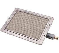 METER STAR Barbecue au propane et gril de jardin - Pièce de rechange et réparation - Brûleur - Élément chauffant infrarouge (220 x 170 mm)