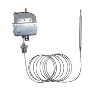 Meter Star Commutateur de thermostat à réinitialisation manuelle de 232,2 °C pour friteuse, remplacement PP10084 compatible avec friteuses à gaz Pitco, soupape de sécurité NPT haute limite de 6,35 mm