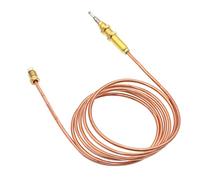 METER STAR Thermocouple universel à gaz de 152,4 cm de long, utilisé sur barbecue, chauffage de foyer ou chauffe-eau à gaz M8 x 1 écrou et embout de tête
