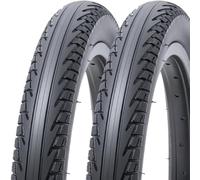 MetersGod 2Pcs 16X1.75 pneus vélo 16 Pouces Pneu Velo 16X1.75 47-305 Compatible Vélo de Route/Vélo de Ville 16x1.75 Pliable pneus vélo