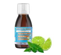 METHADRYNE LIQUIDE 3 en 1 - Brûle Graisse Objectif Perte de Poids, Draineur Minceur, Aide à l'Oxydation des Graisses - Flacon de 125ml - Saveur Mojito - Eric Favre