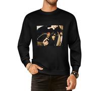Method Man X Redman 41 Shirt for Men for Women Men's Long Sleeve Crewneck 100% Cotton Pullover Sweatshirts Black M
