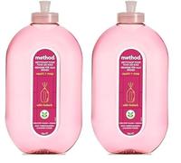 Method Nettoyant Sol, Nettoie et Élimine les Taches, Efficace Pour Tous Types de Sols, Parfum Wild Rhubarb, Bouteille de 739ml (Lot de 2)