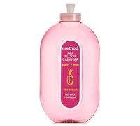 Method Nettoyant Sol, Nettoie et Élimine les Taches, Efficace Pour Tous Types de Sols, Parfum Wild Rhubarb, Bouteille de 739ml