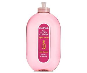 Method Nettoyant Sol, Nettoie et Élimine Les Taches, Efficace pour Tous Types de Sols, Parfum Wild Rhubarb, Bouteille de 739ml