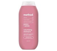 Method Shampoing volumisant, Peace and Petals, pivoine, eau de rose et parfum de protéine de quinoa, sans sulfate, 350 ml