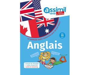 Méthode anglais jeunesse 11+ Livre avec 1 cahier - Nolwena Monnier - Assimil - broché - Méthode de langue