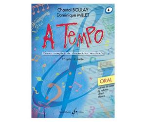 METHODE - BOULAY-MILLET - A TEMPO VOL.4 ORAL