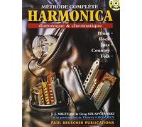 Méthode complète d'harmonica diatonique & chromatique - J.J. Milteau + CD - Beuscher