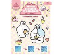 Méthode de coloriages cute & cosy - Becky Cas - 404 Editions - broché - Guide