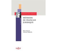 Méthode de français juridique 2nde édition - Eliane Damette - Dalloz - broché - Etude