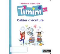 Méthode De Lecture Timini Cp - Cahier D'écriture - Edition 2021