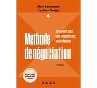 Méthode de négociation Alain Pekar Lempereur (Auteur), Aurélien Colson (Auteur)