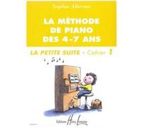 METHODE DE PIANO DES 4-7ANS - PETITE SUITE VOL 1 G